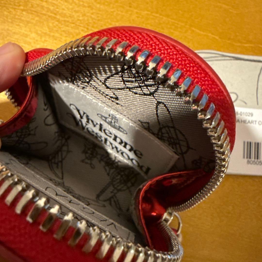 Vivienne Westwood ハートケース エナメル レッド