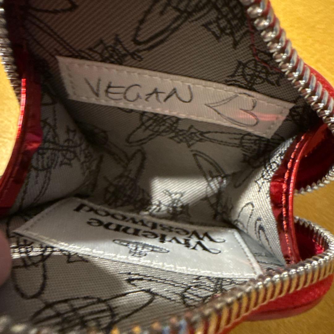 Vivienne Westwood ハートケース エナメル レッド