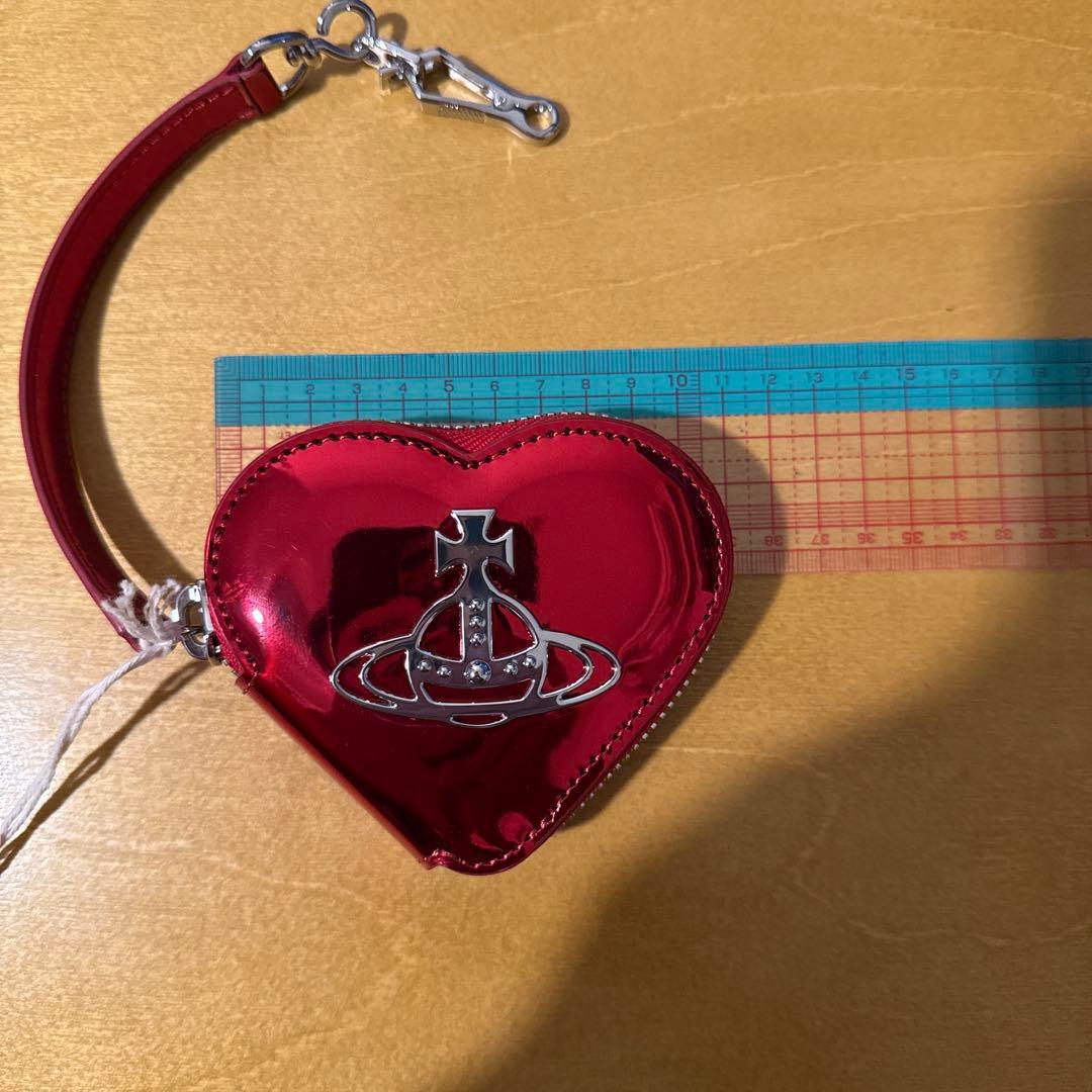 Vivienne Westwood ハートケース エナメル レッド