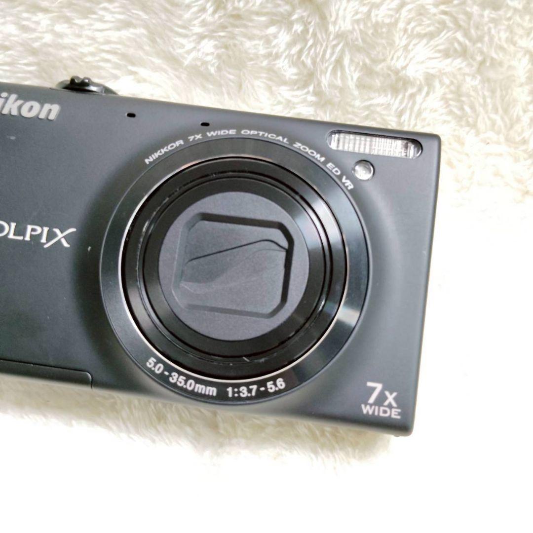 Nikon COOLPIX S6100 黒 箱 付属品 コンデジ