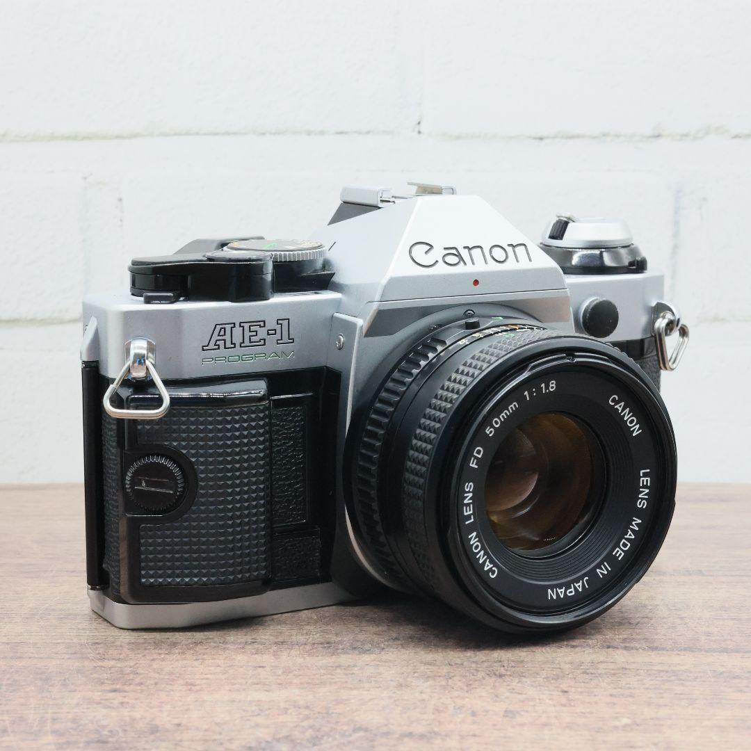 【完動品】AE-1 PROGRAM / New FD 50mm F1.8