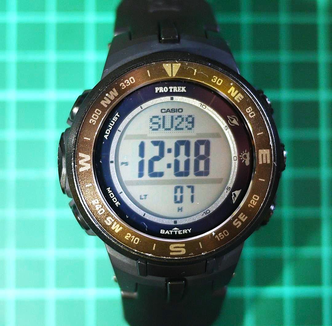 CASIO PRO TREK　PRG-330-1JF ブラック