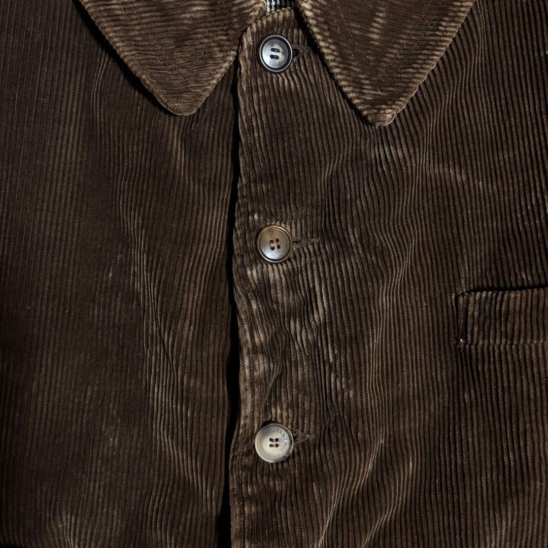 50s 60s ユーロ　コーデュロイワークジャケット　フレンチヴィンテージ　古着