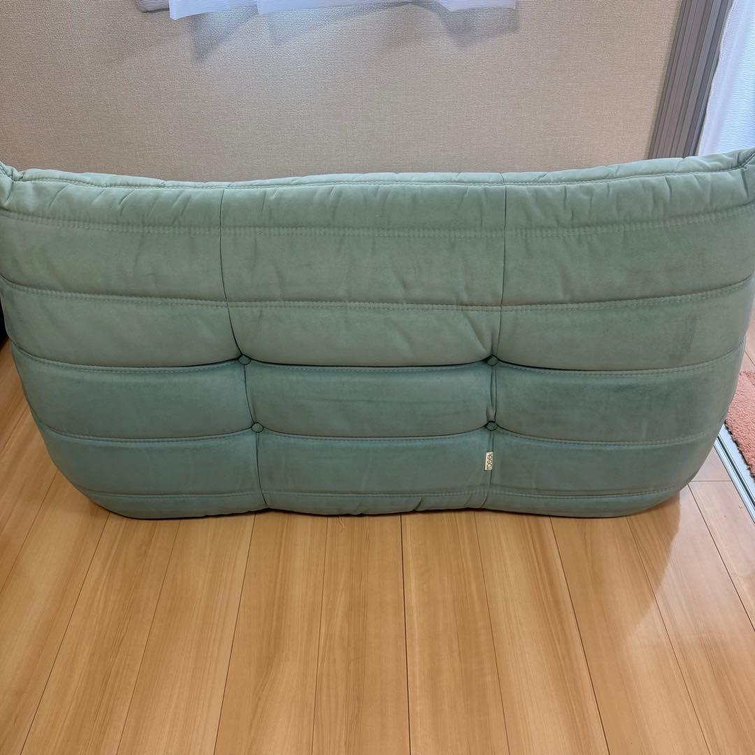 リーン・ロゼ　トーゴ　2pソファ ウルトラスエード