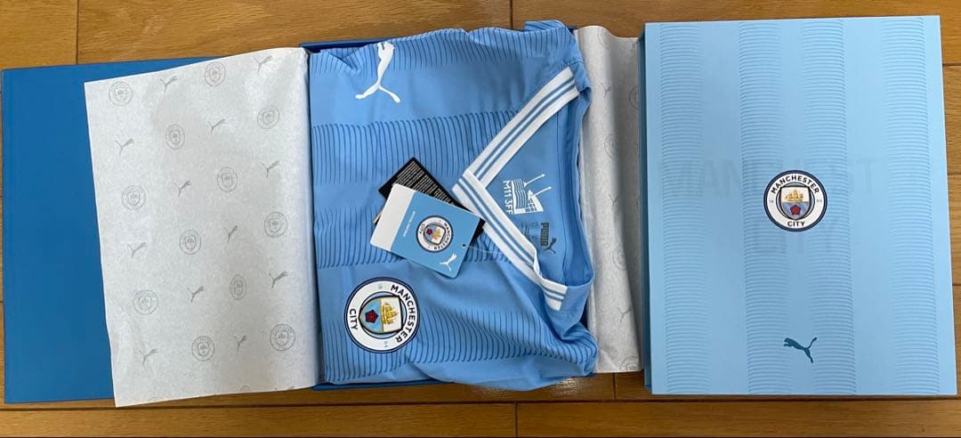【ゆあ0813さん専用】マン・シティ2023CL優勝記念オーセンティックジャージ