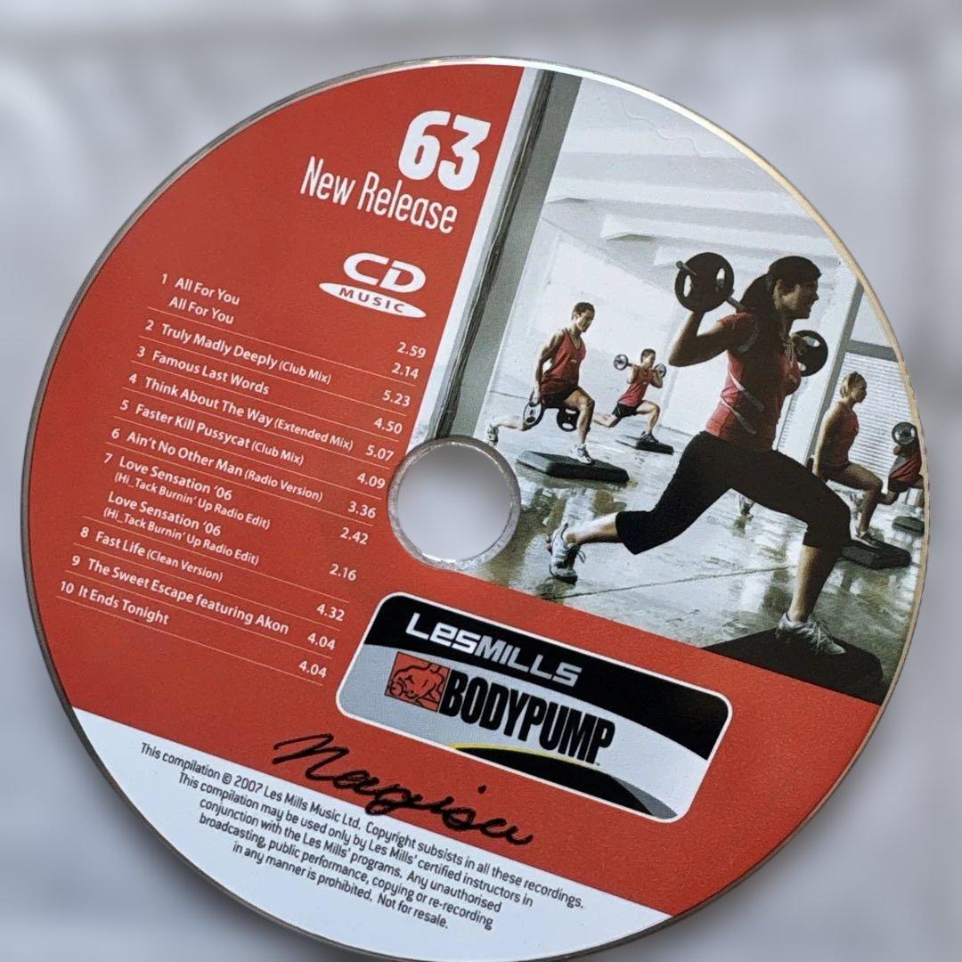 レズミルズ　ボディパンプ　50から60番台CD