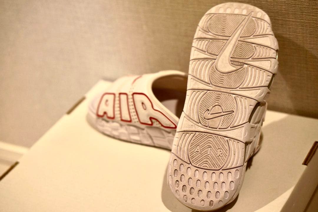 【極美品】ナイキ エア モア アップテンポ スライド