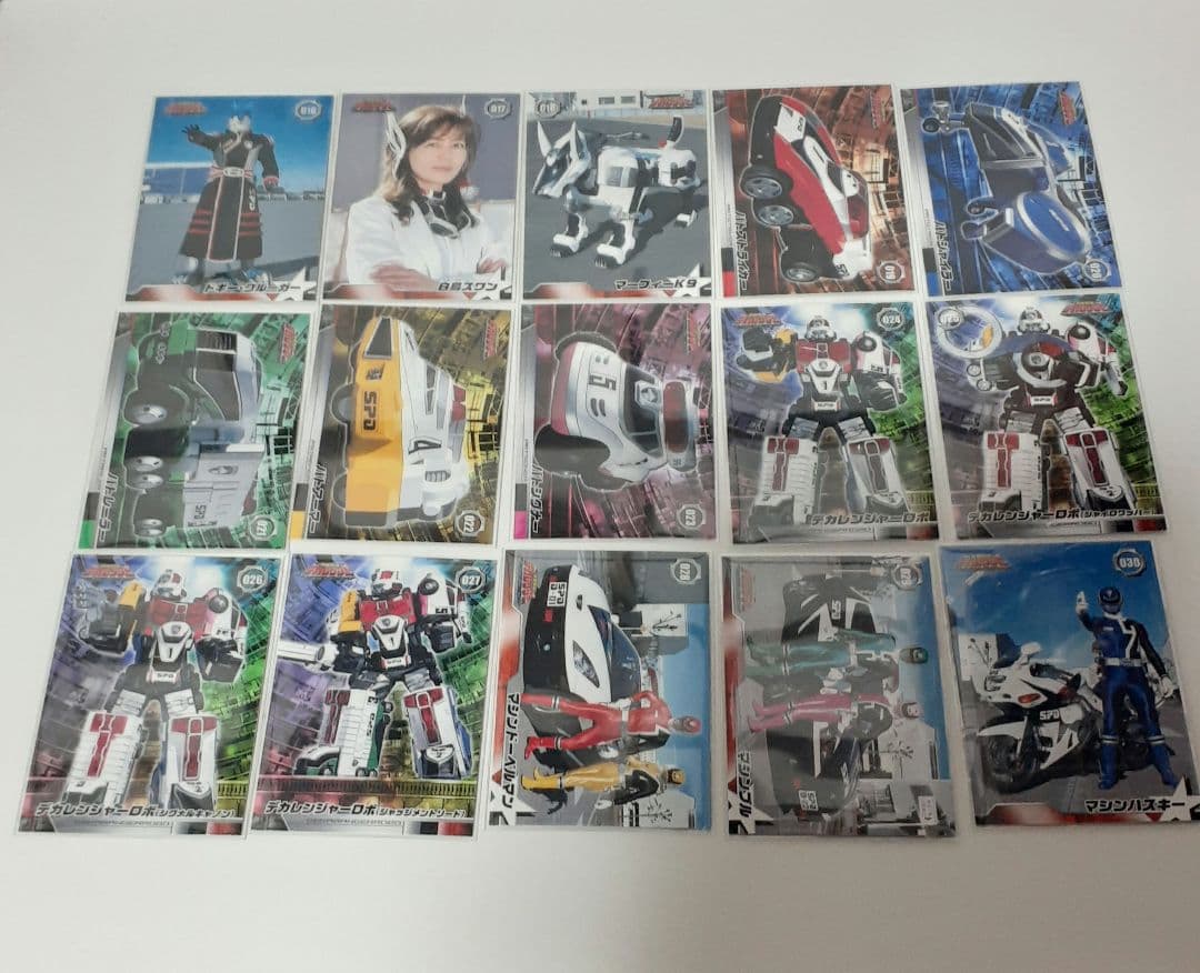 【 54種類 !! 】特捜戦隊デカレンジャー　トレカ　カード