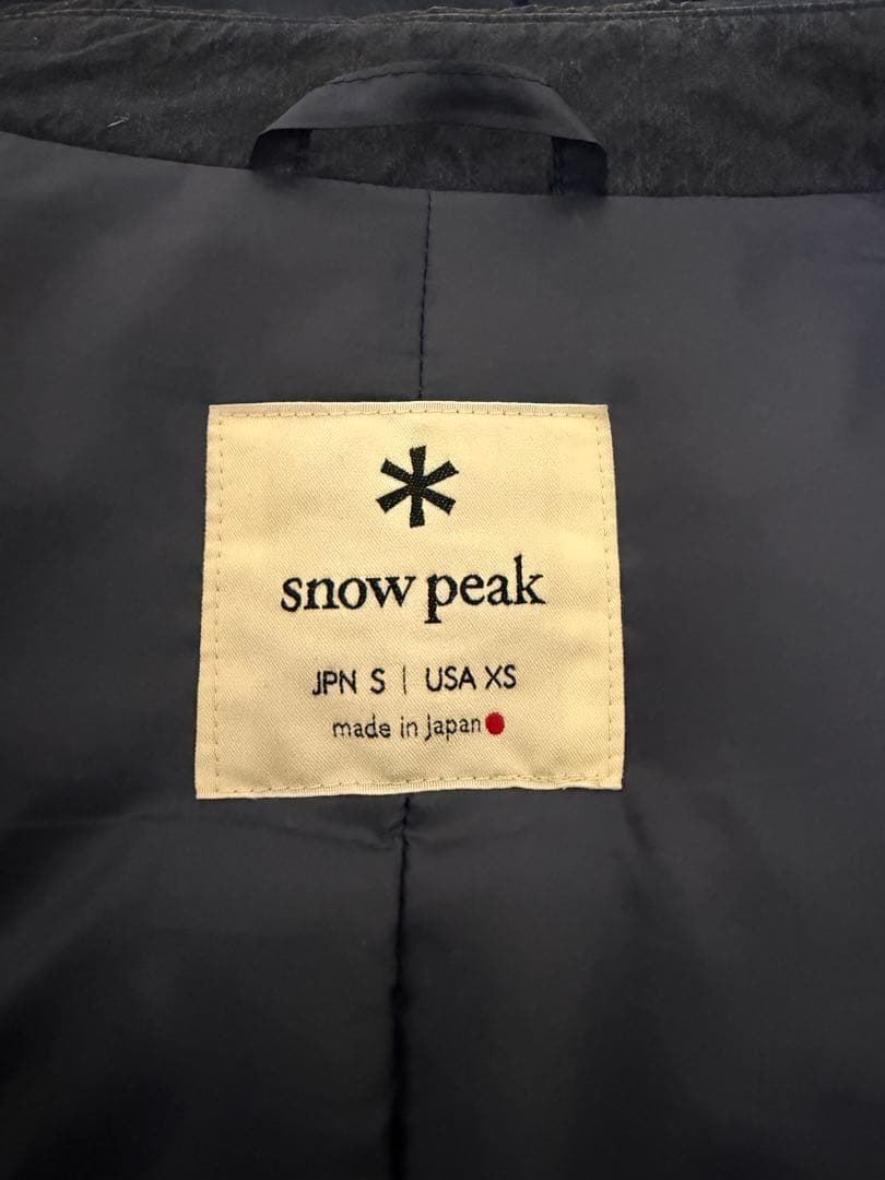  peak スノーピーク ダウンコート