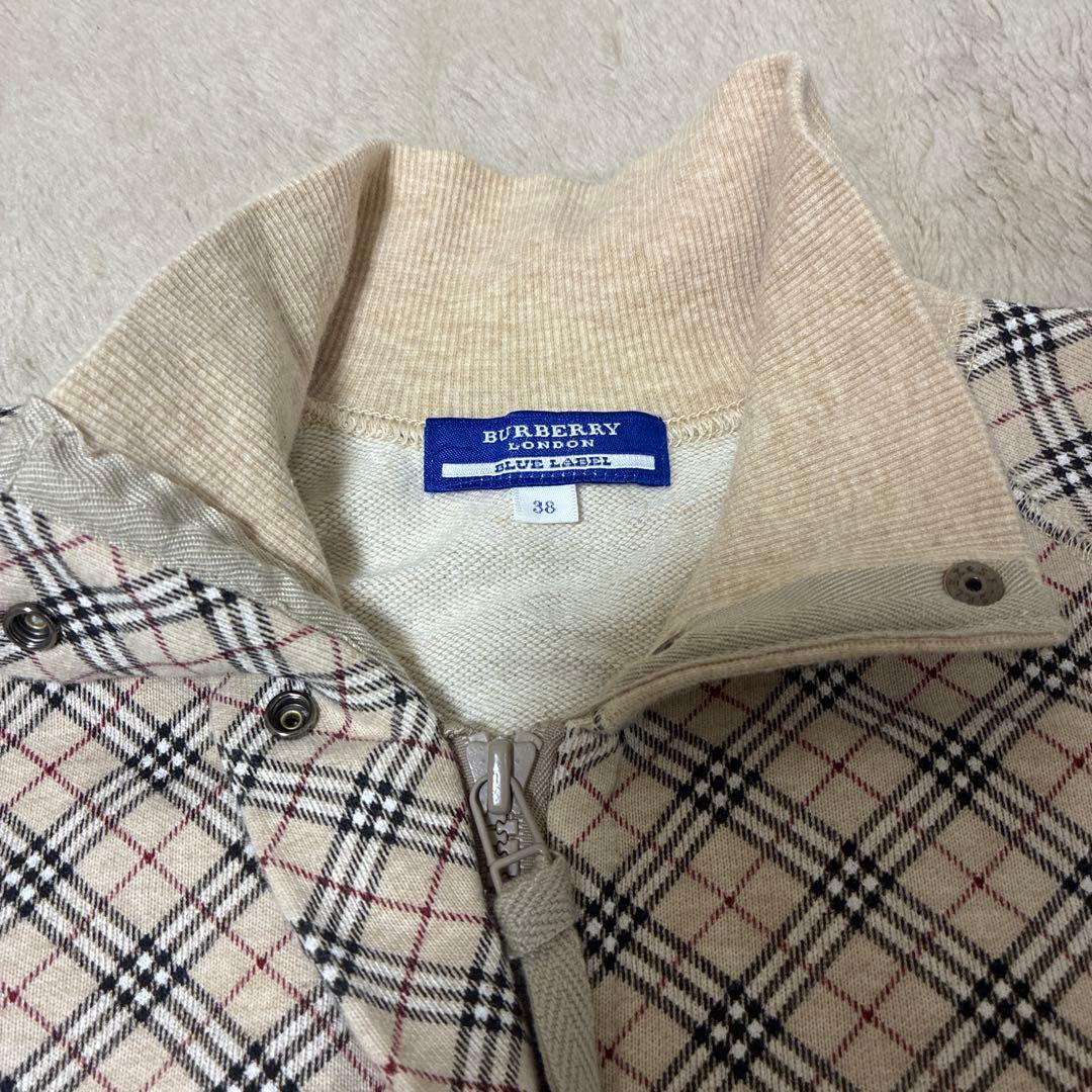 BURBERRY チェック柄 ジャンパー 38
