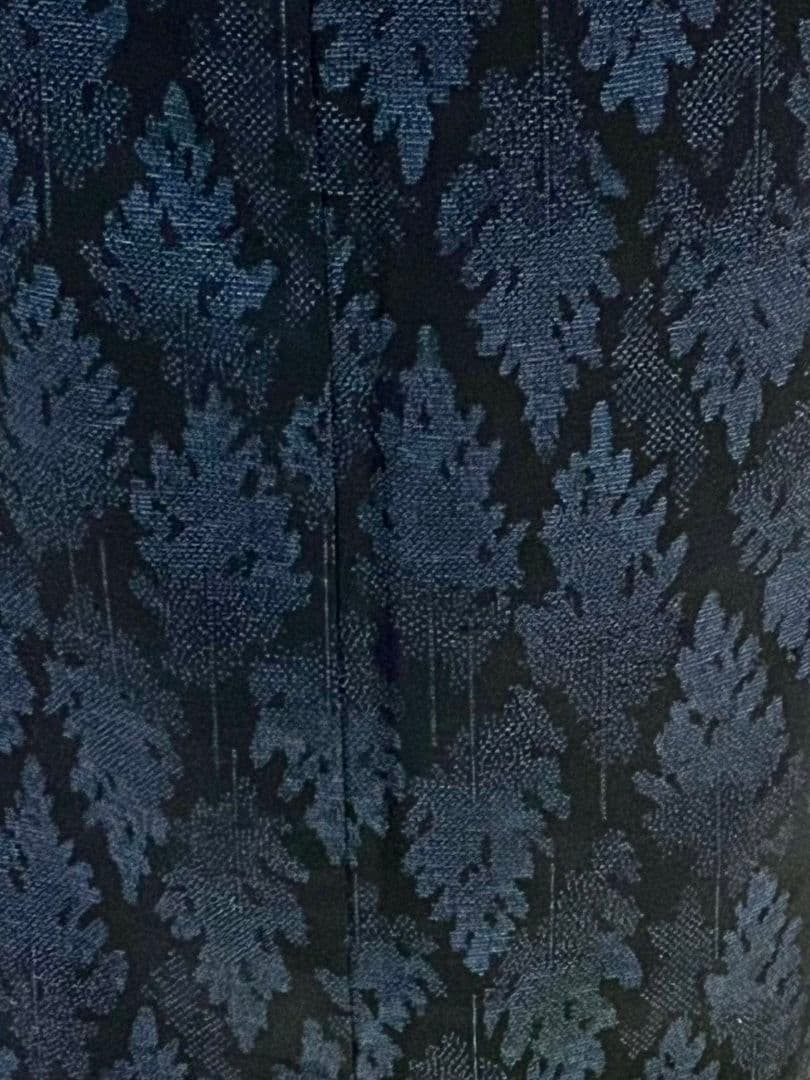 ❪8075❫ ❦ 結城紬 ❦ しつけ付き