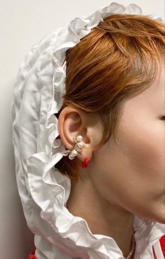 コムデギャルソン GIRL フリルフード シャツ ブラウス木村カエラ