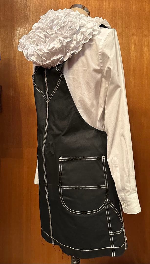 コムデギャルソン GIRL フリルフード シャツ ブラウス木村カエラ