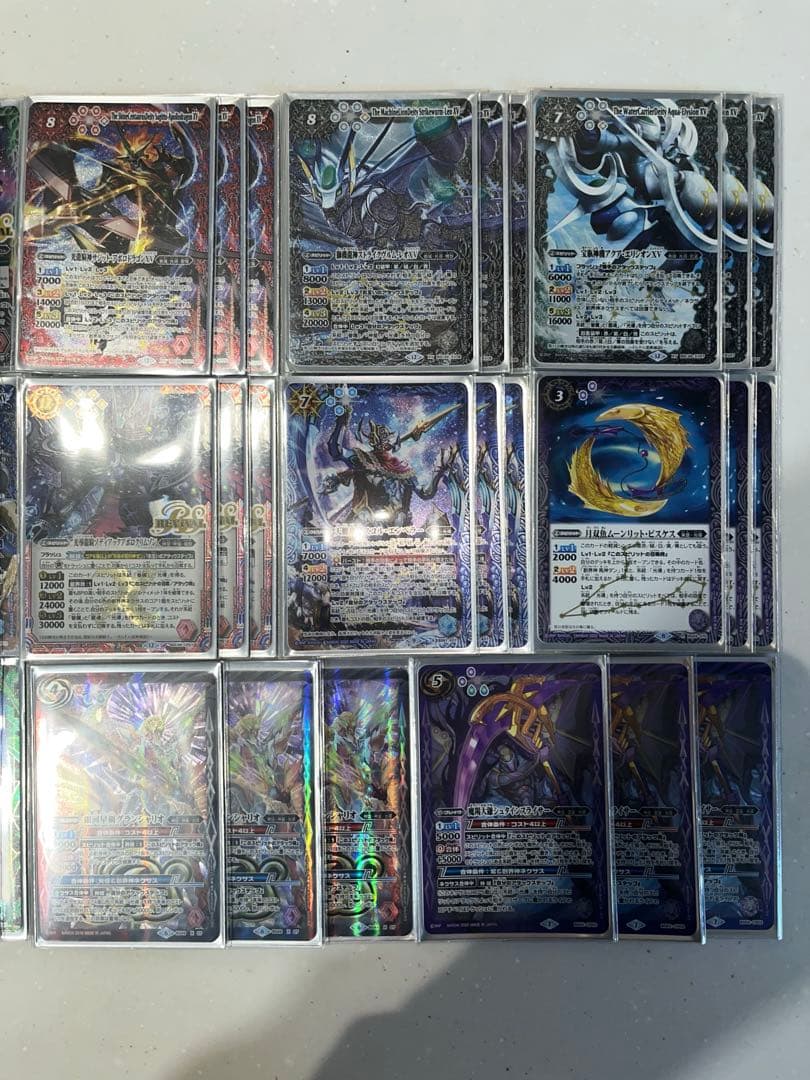 バトルスピリッツ 光導デッキ ダン レオ グランシャリオ 61枚 スリーブ付き