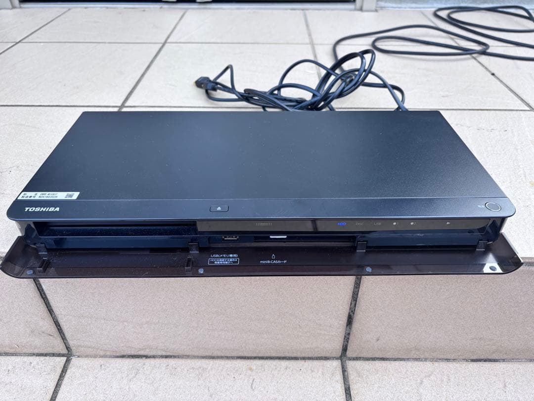 TOSHIBA 東芝 ブルーレイディスクレコーダー DBR-W1007