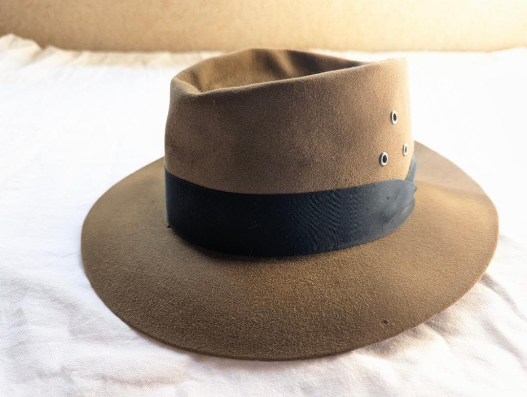 STETSON サファリ 3Xビーバー ヴィンテージ フェドラハット XL