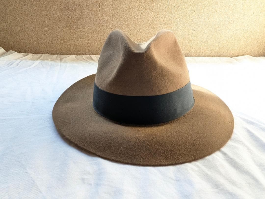 STETSON サファリ 3Xビーバー ヴィンテージ フェドラハット XL
