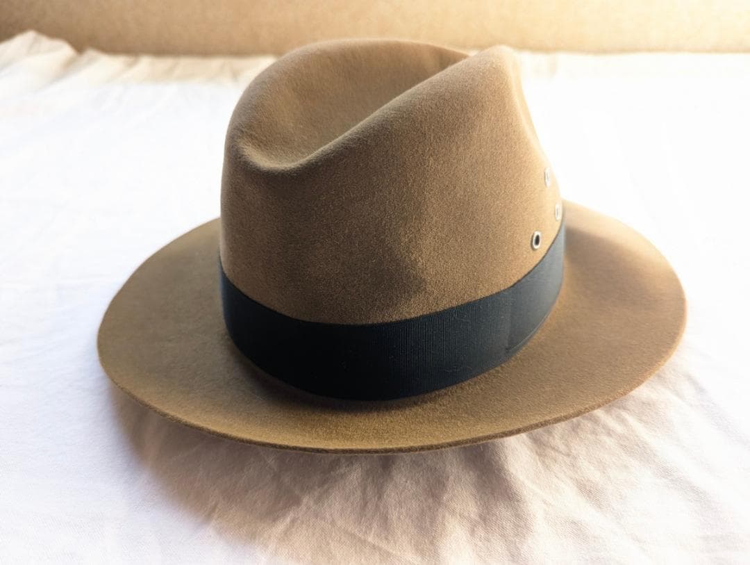 STETSON サファリ 3Xビーバー ヴィンテージ フェドラハット XL