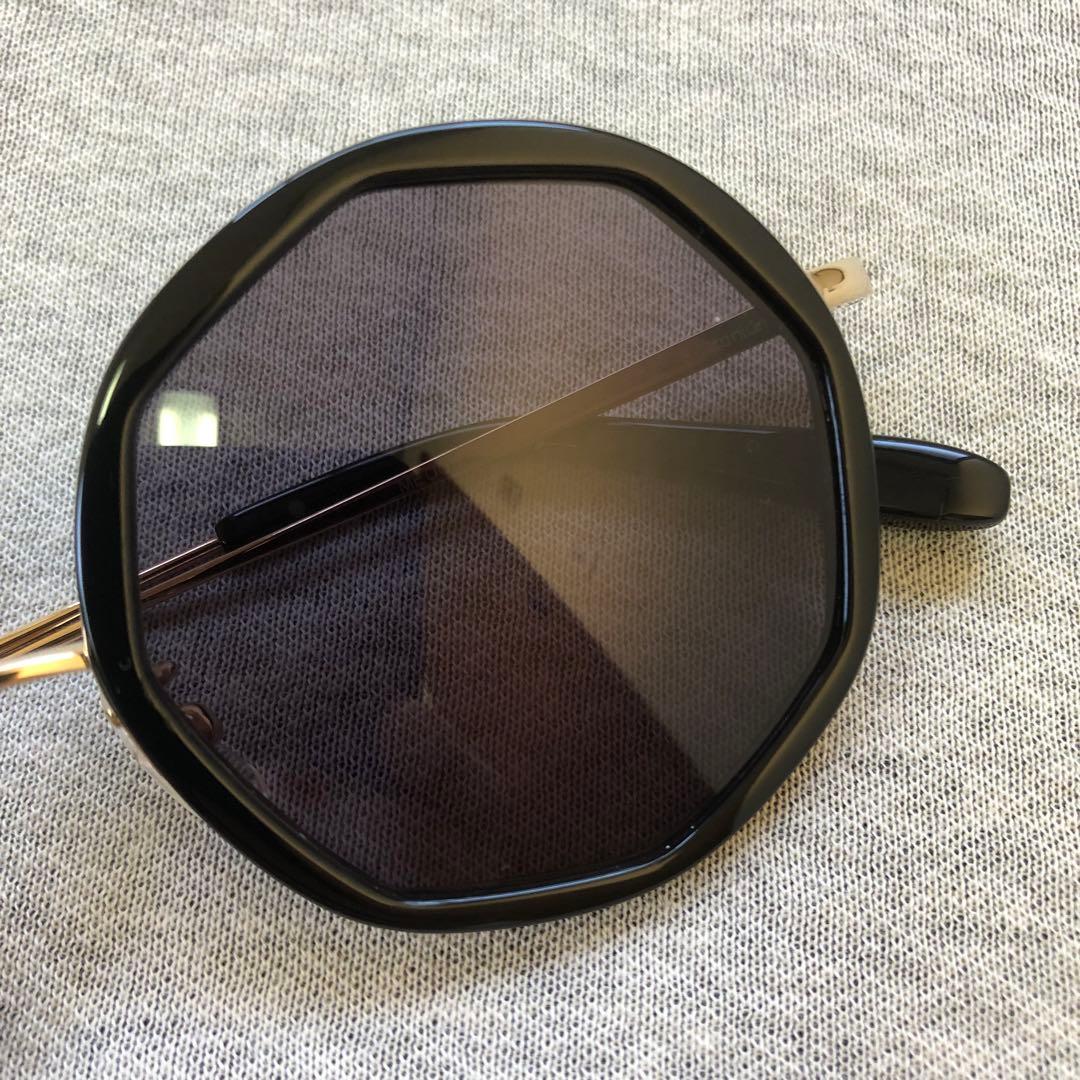 Megane and me サングラス？　眼鏡フレーム　八角形　USED