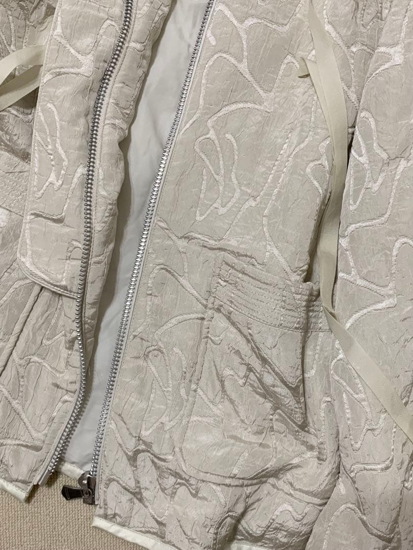 TODAYFUL トゥデイフル　ジャガードパイピングブルゾン　エクリュ36 美品