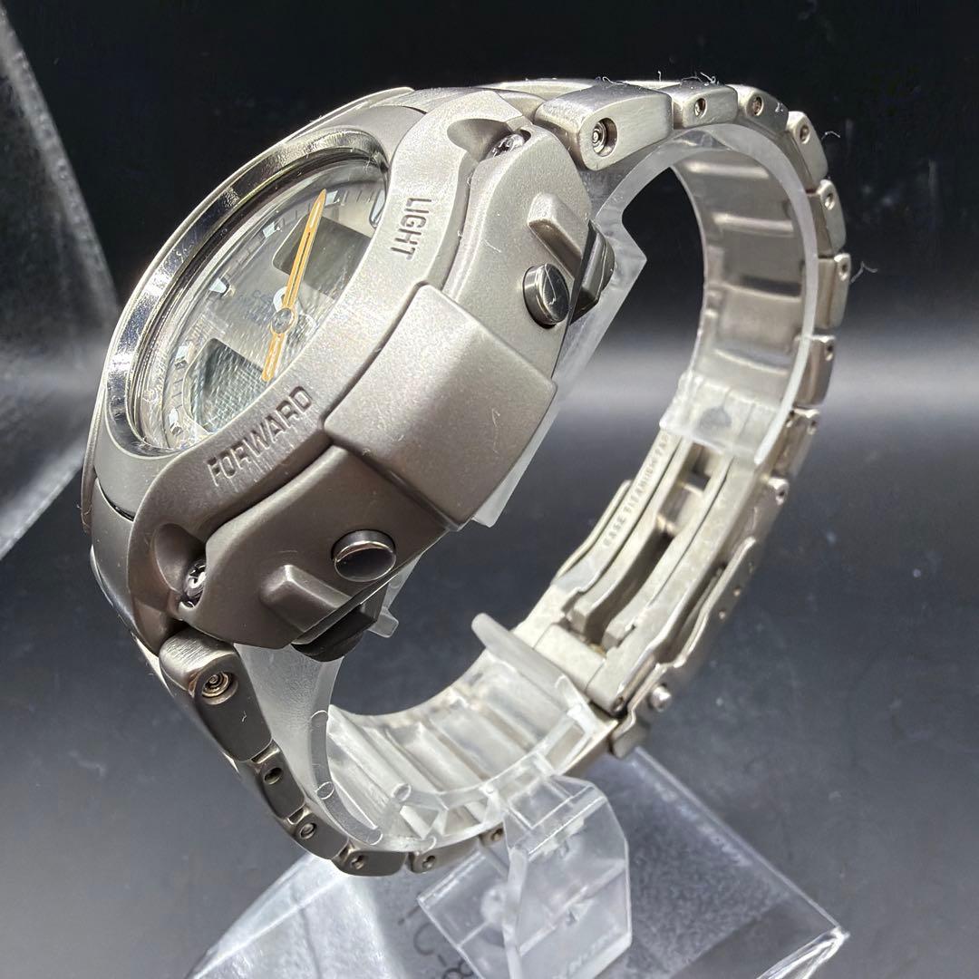 美品✨G-SHOCK MRG-130T 初代アナログ フルチタン 稼働品 電池切