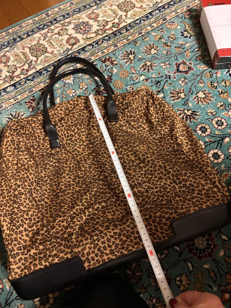 BOTTEGA VENETA ボッテガヴェネタ／レオパード ハンドバッグ 大型