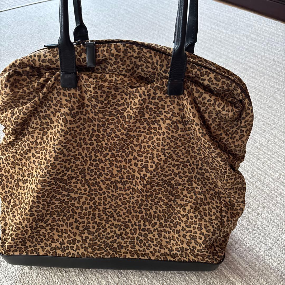 BOTTEGA VENETA ボッテガヴェネタ／レオパード ハンドバッグ 大型