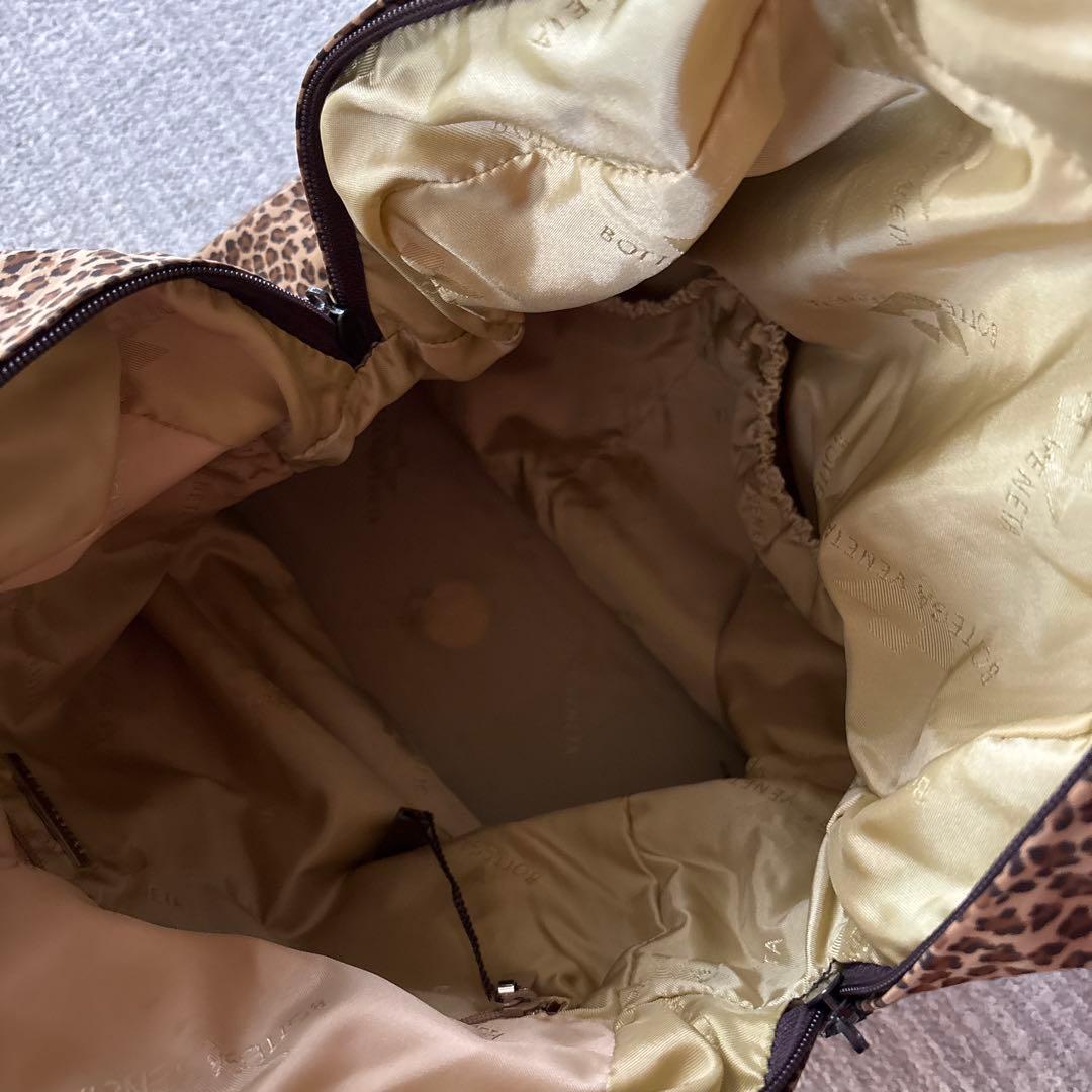 BOTTEGA VENETA ボッテガヴェネタ／レオパード ハンドバッグ 大型
