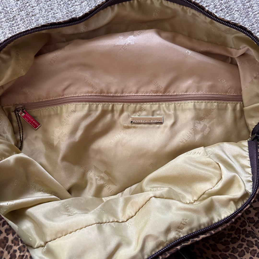 BOTTEGA VENETA ボッテガヴェネタ／レオパード ハンドバッグ 大型