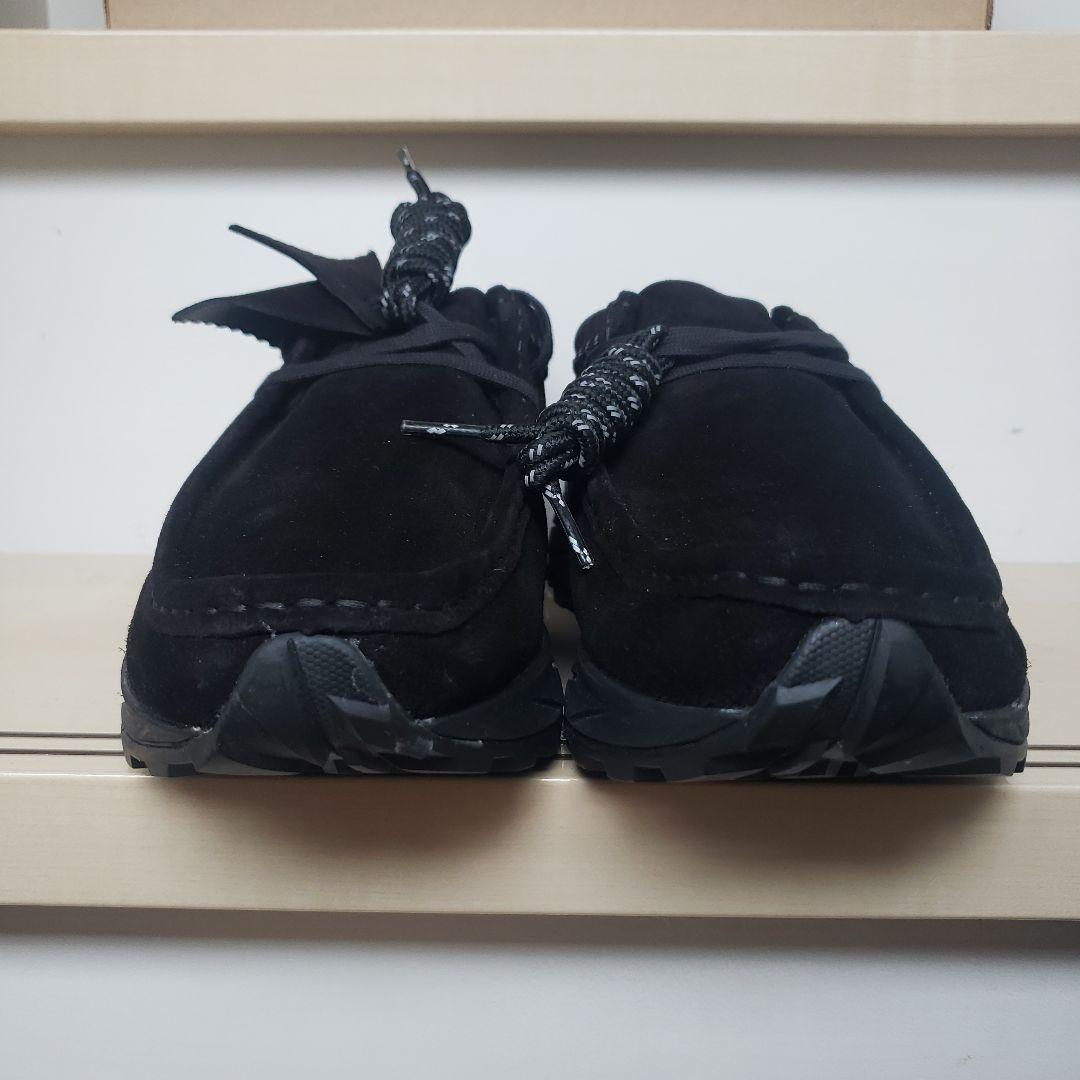 【未使用】 CLARKS Wallabee Eden Lo ブラックスエード