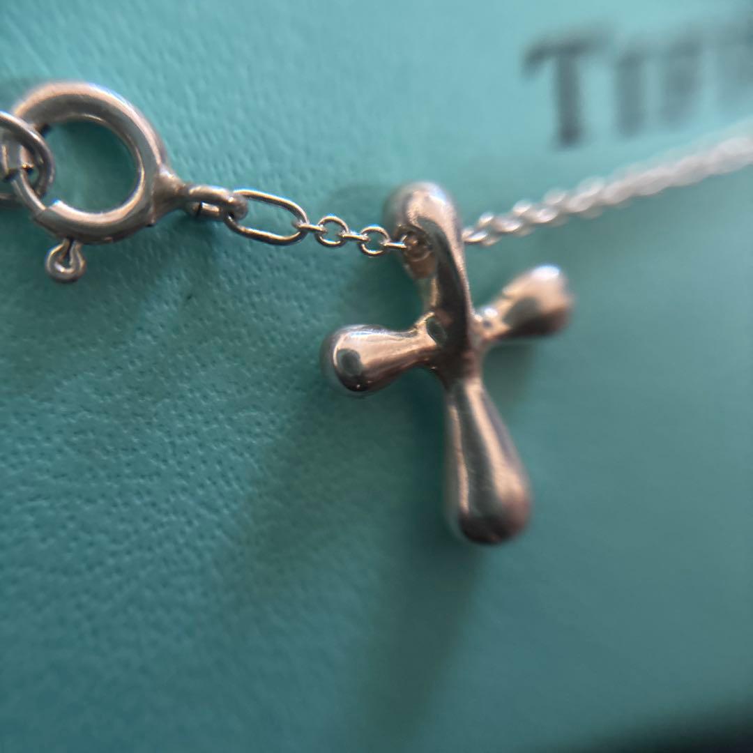 ティファニー クロスネックレス エルサ・ペレッティシルバー 925