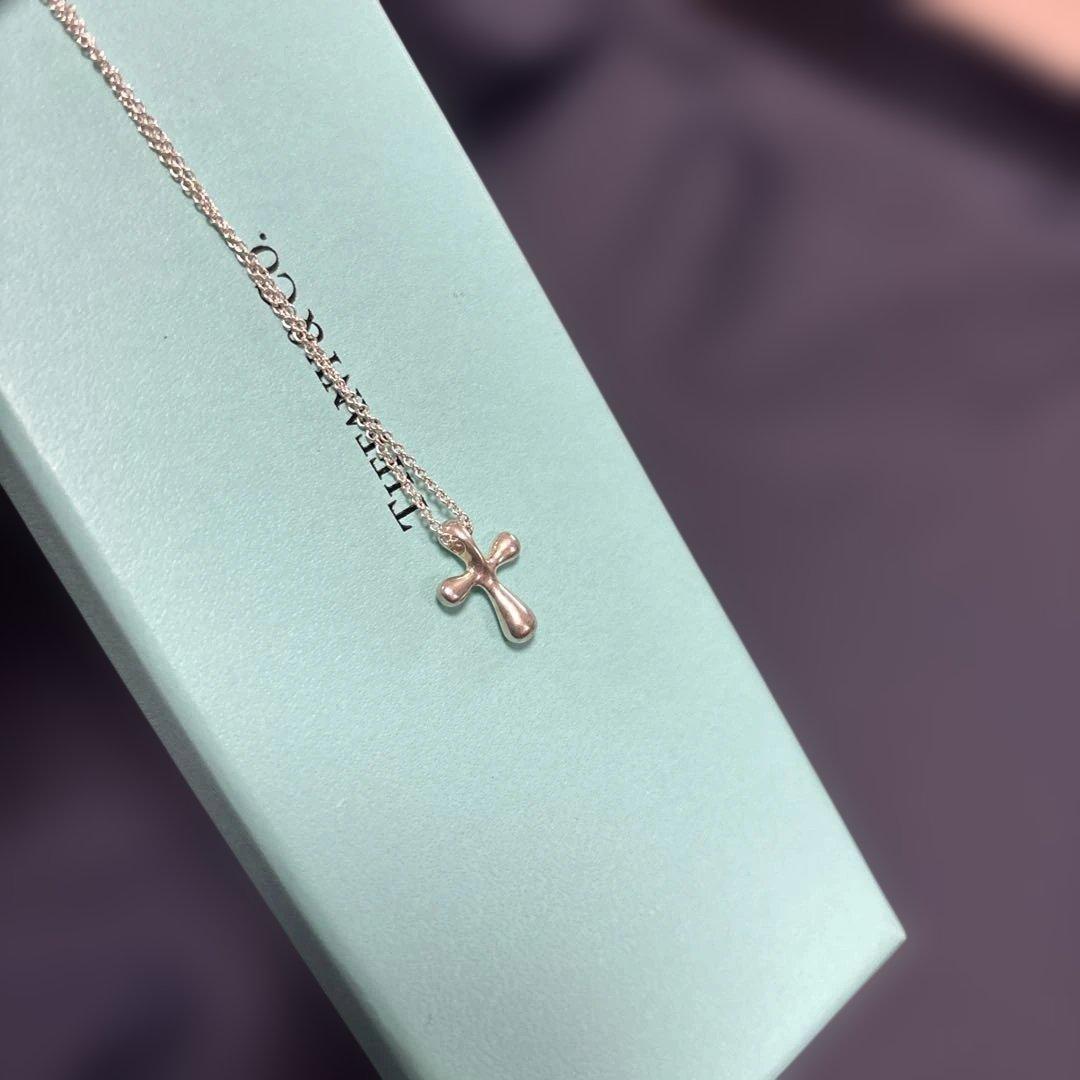 ティファニー クロスネックレス エルサ・ペレッティシルバー 925