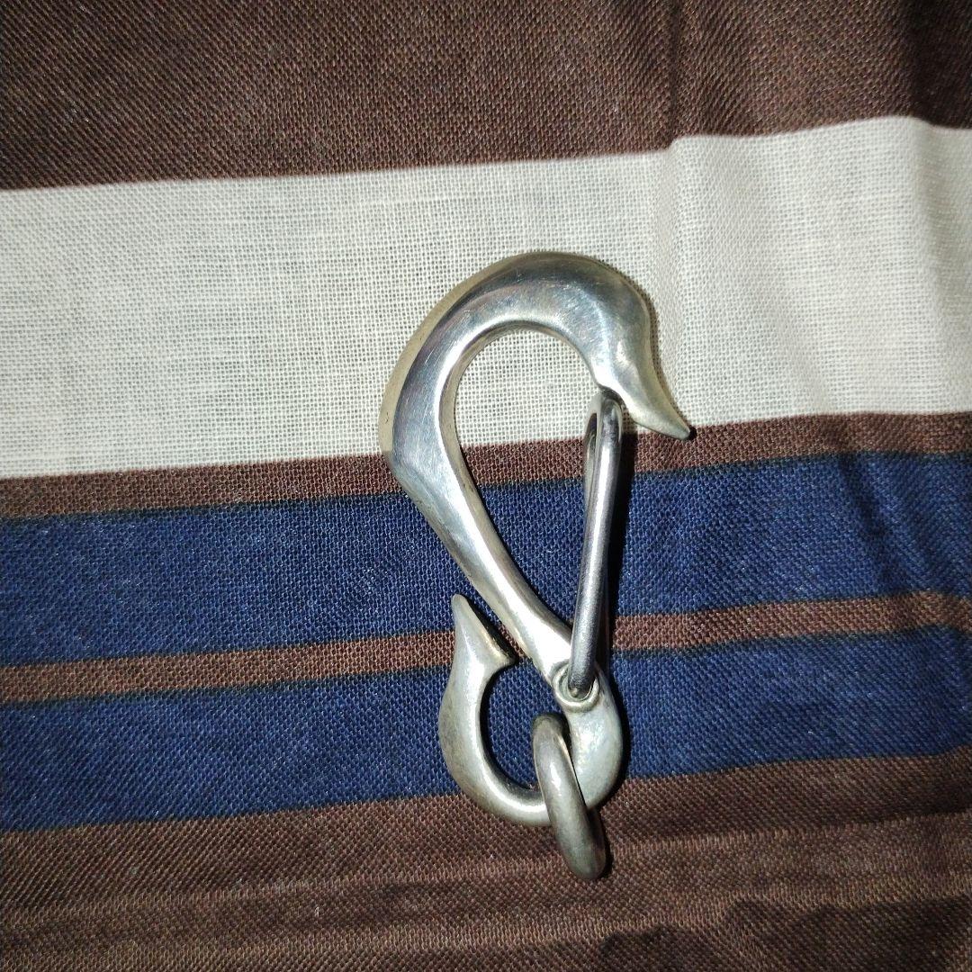 DEALDESIGN スカルペンダント付きレザーネックレス ウォレットハンガー