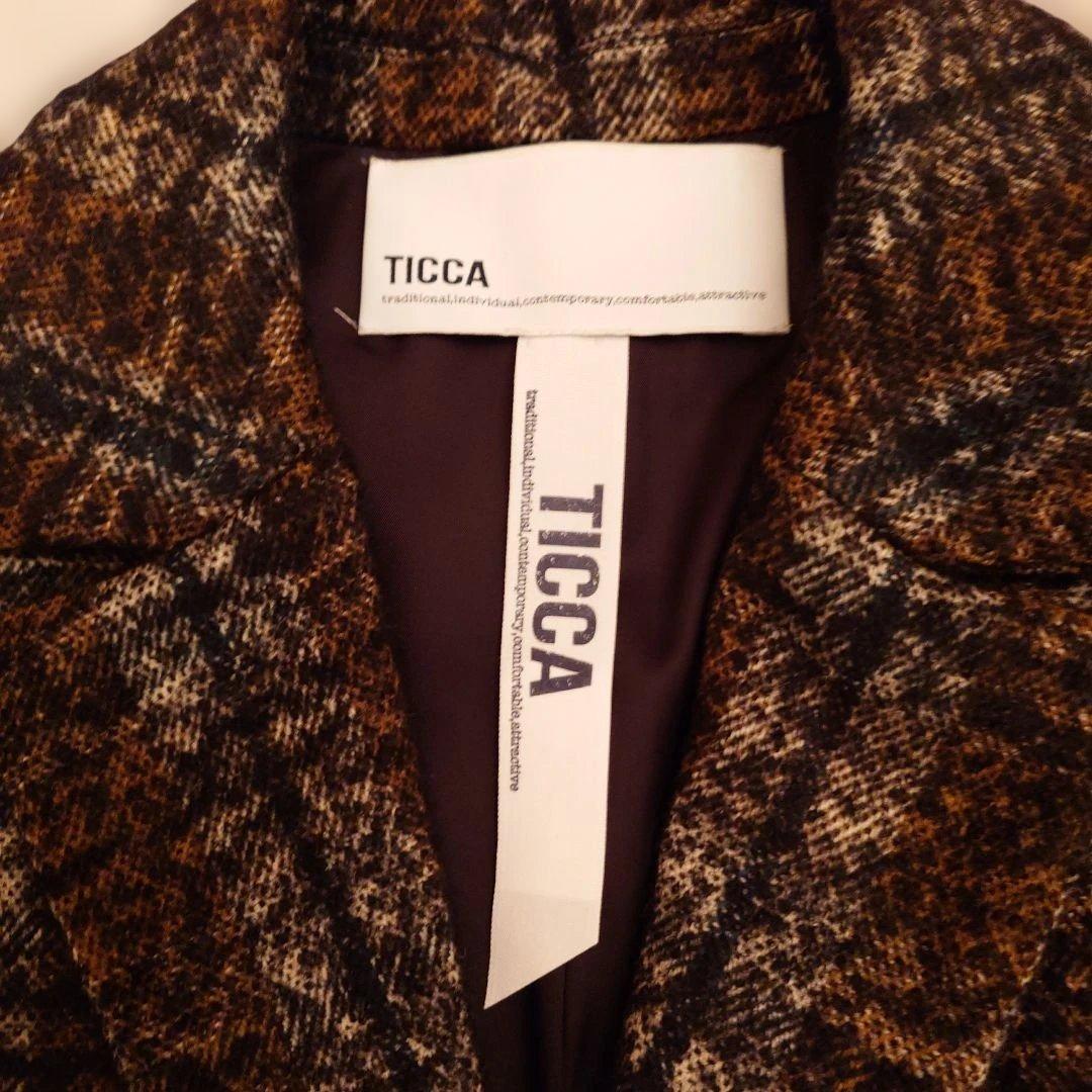 TICCA ツイードハーフコート