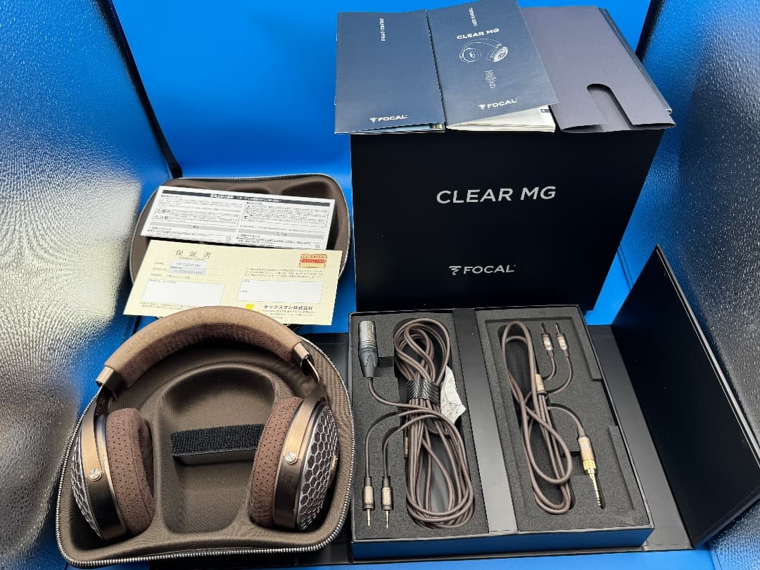 【国内正規品】Focal Clear MG 開放型ヘッドホン 完品【美品】
