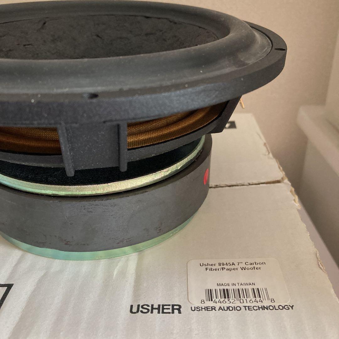 スピーカーUSHER AUDIO 8945A 7inch 1ペア