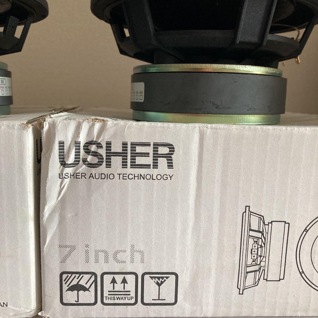 スピーカーUSHER AUDIO 8945A 7inch 1ペア