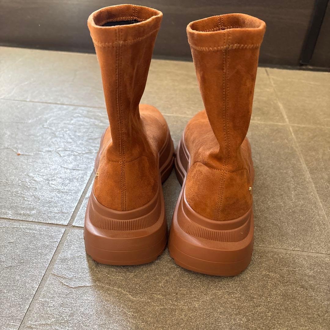 美品　YELLO ソックスブーツ