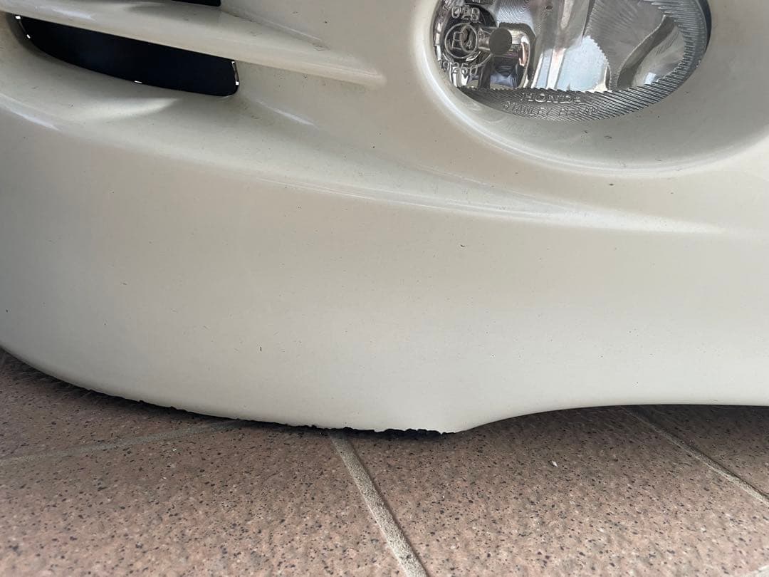 アコードユーロR(CL7) 後期フロントバンパー＋純正グリル【直接引き取りのみ】