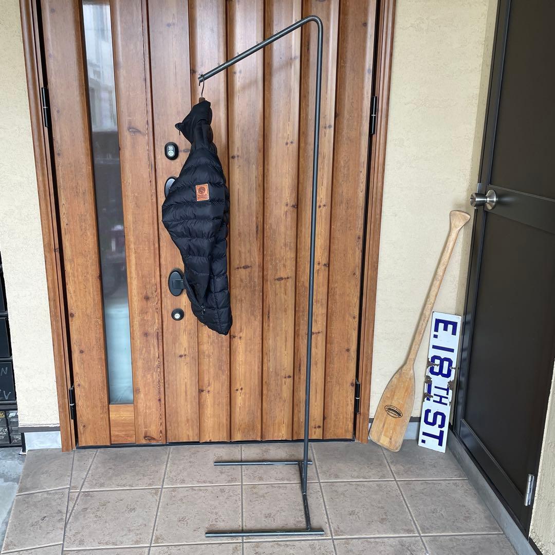 インダストリアル スラントハンガー アイアン ラック 無骨 シャビー 店舗什器