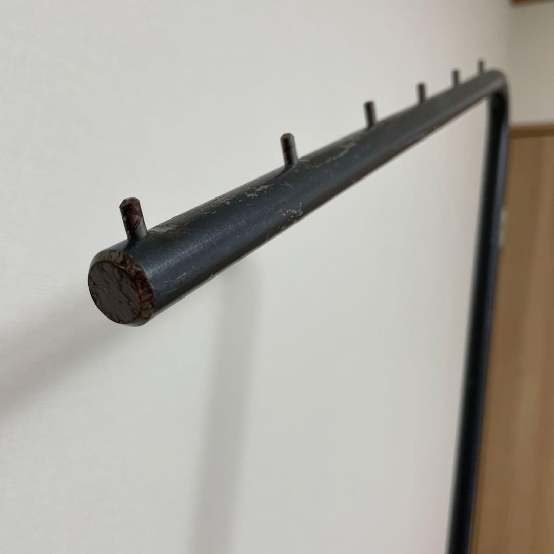 インダストリアル スラントハンガー アイアン ラック 無骨 シャビー 店舗什器