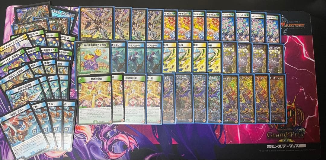 ゴルギーオージャー　デッキ　パーツ　セット　全てスリーブ付けます　csプロモあり