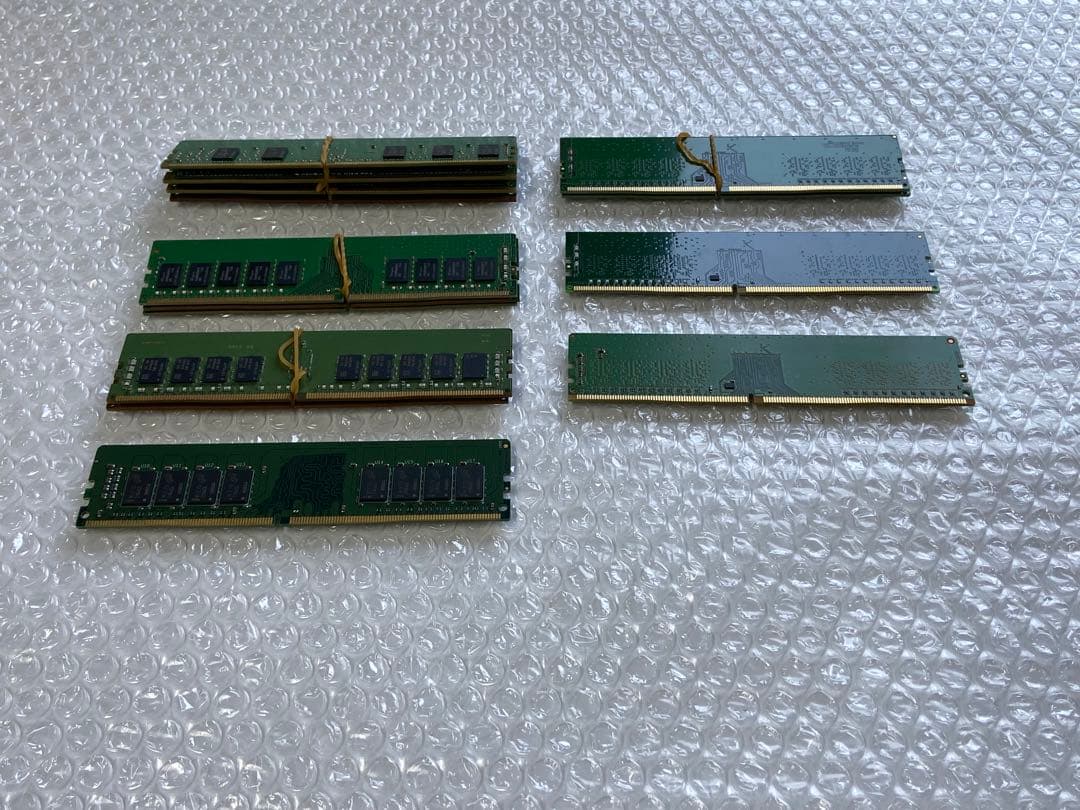 メモリー DDR4 8GB 2400/2666 7種 計14枚 ジャンク