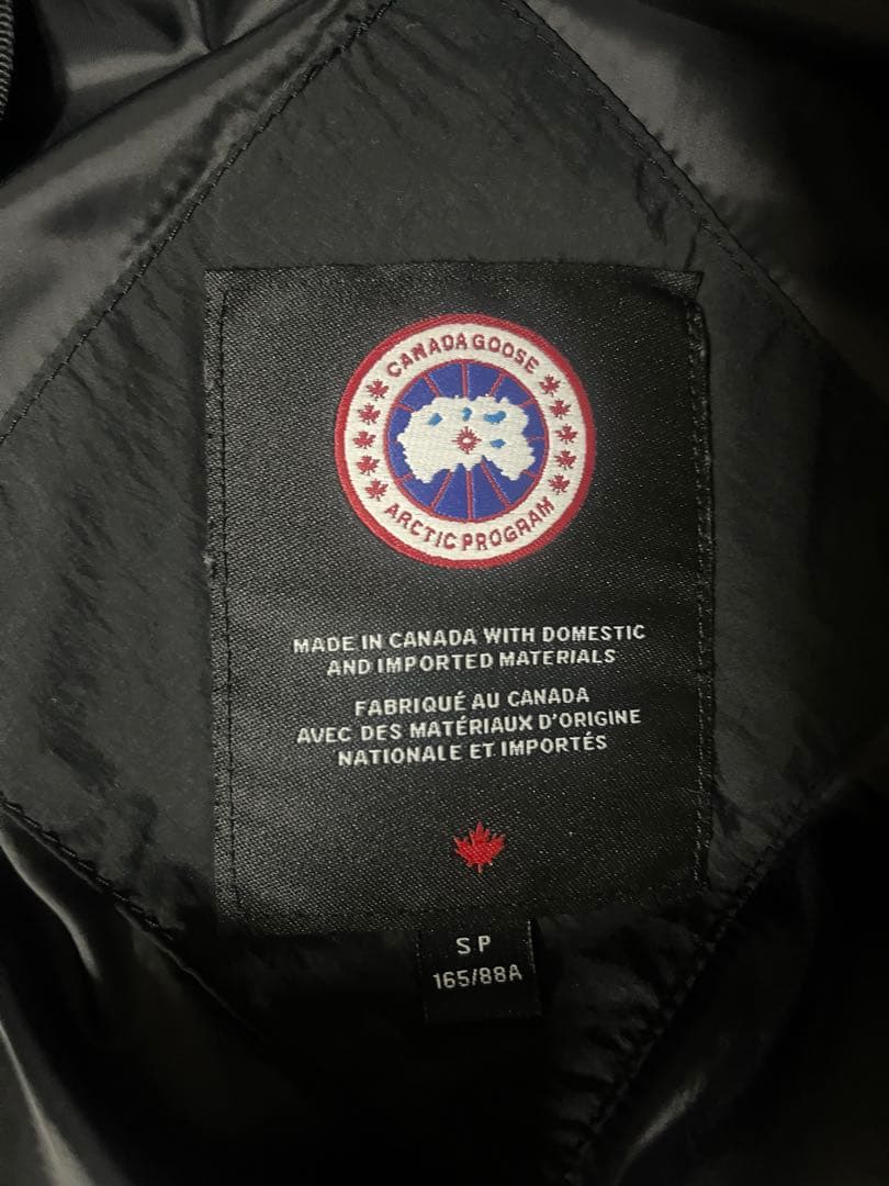   カナダグース ブラックレーベル ダウンジャケット