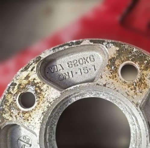 【希少！】アドバンレーシング Oni 15インチ レッド 4穴 深リム