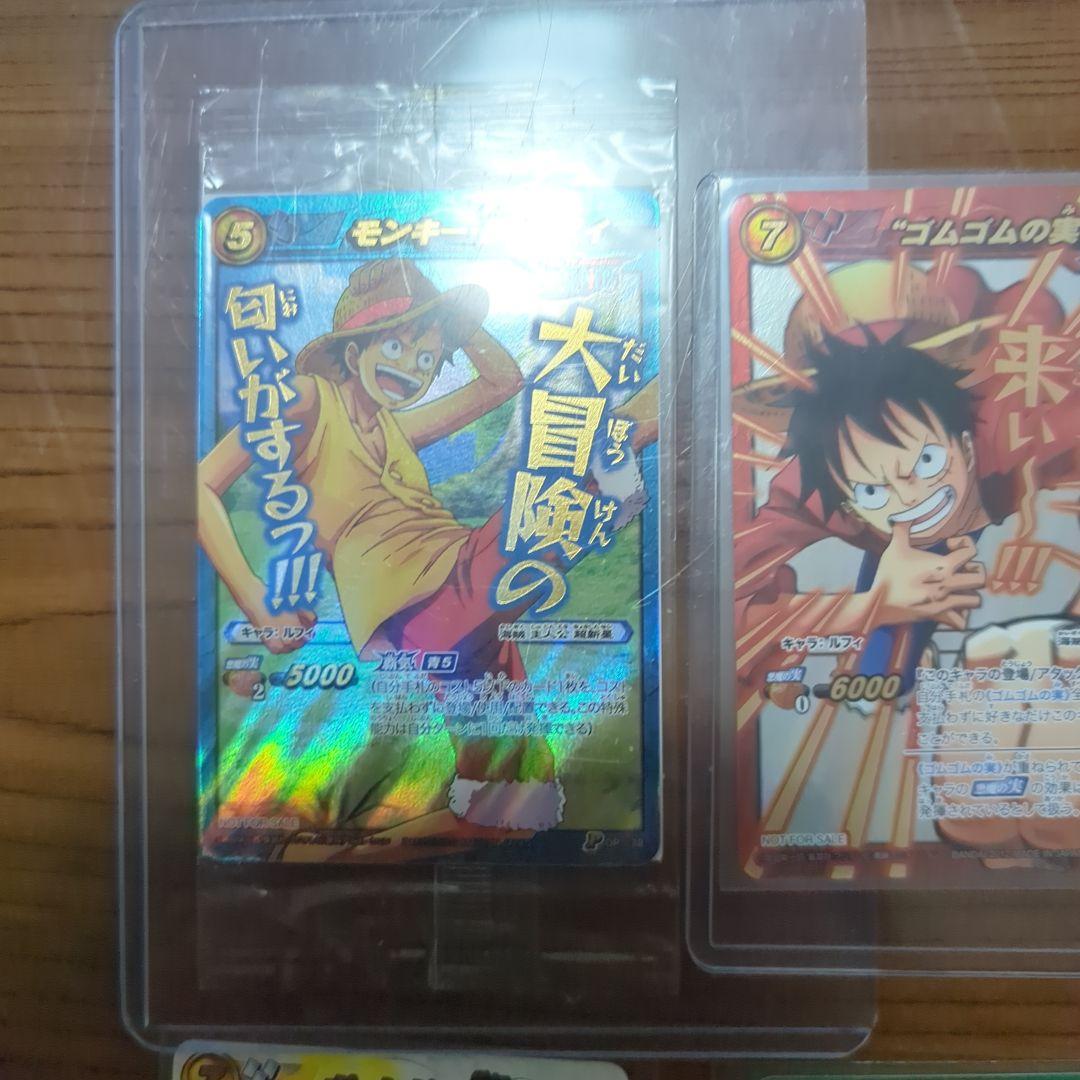 ミラクルバトルカードダス　大会上位プロモ　未開封プロモ　ワンピースカード