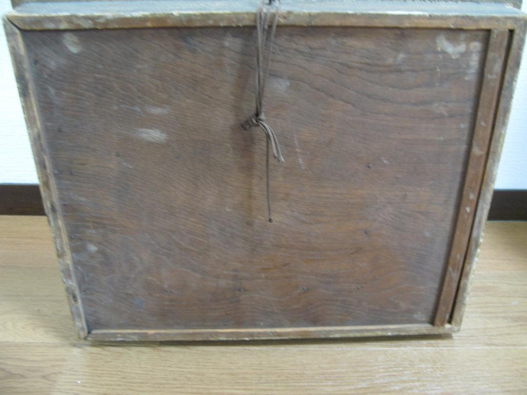 昭和天皇・皇后 両陛下の記念写真/戦闘機の生写真/古い格式ある額縁 3点セット