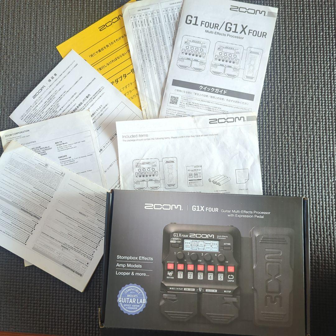 ZOOM G1X FOUR ギター用マルチエフェクター