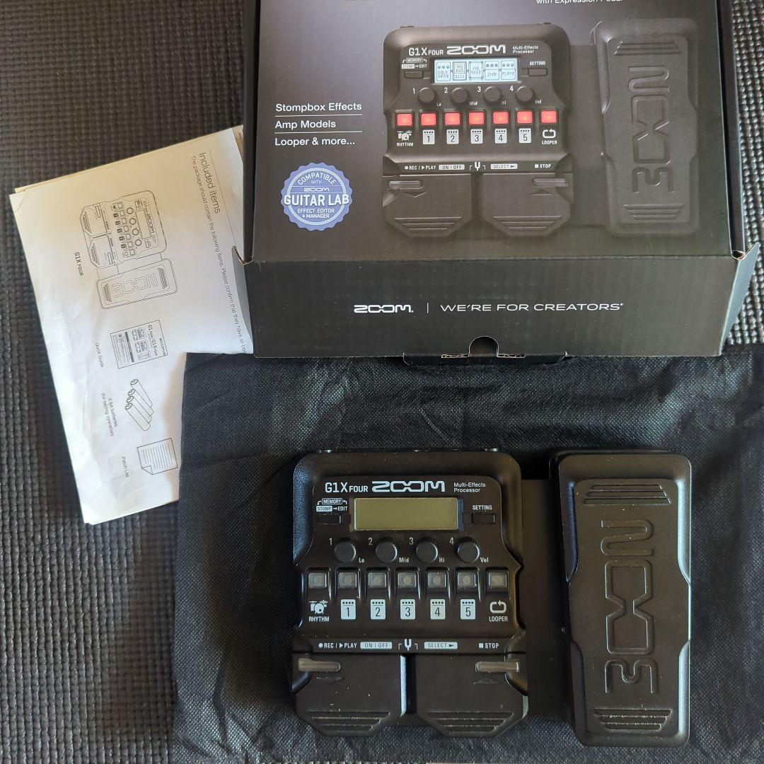 ZOOM G1X FOUR ギター用マルチエフェクター