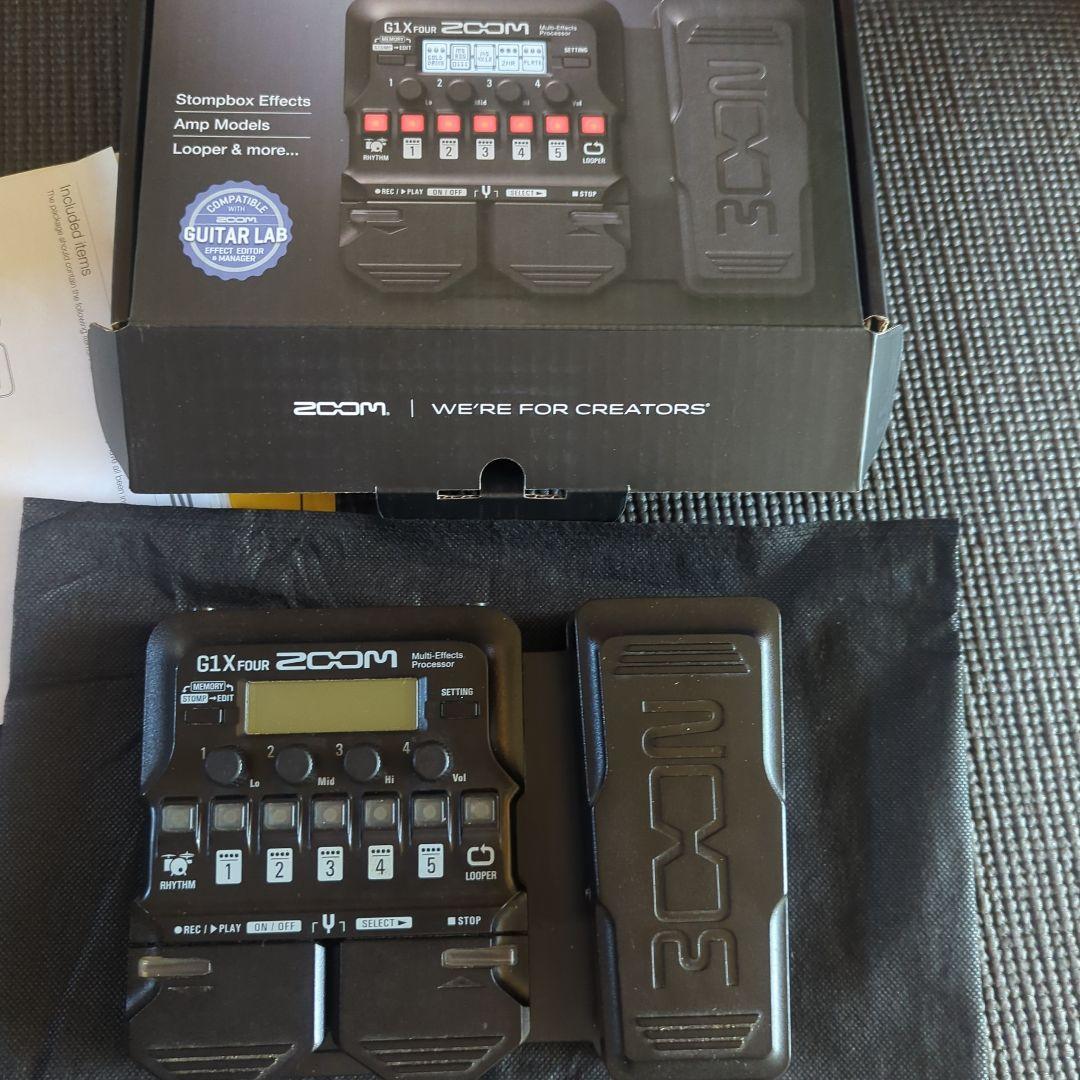 ZOOM G1X FOUR ギター用マルチエフェクター